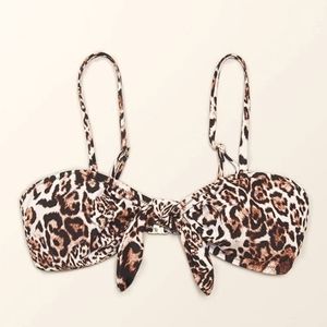 Cupshe Leopard Bikini Top